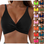 Damen Sportliches Bikinioberteil mit Twist-Design R&B