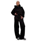 Damen lässiges Kapuzen-Set mit weitem Schnitt R&B