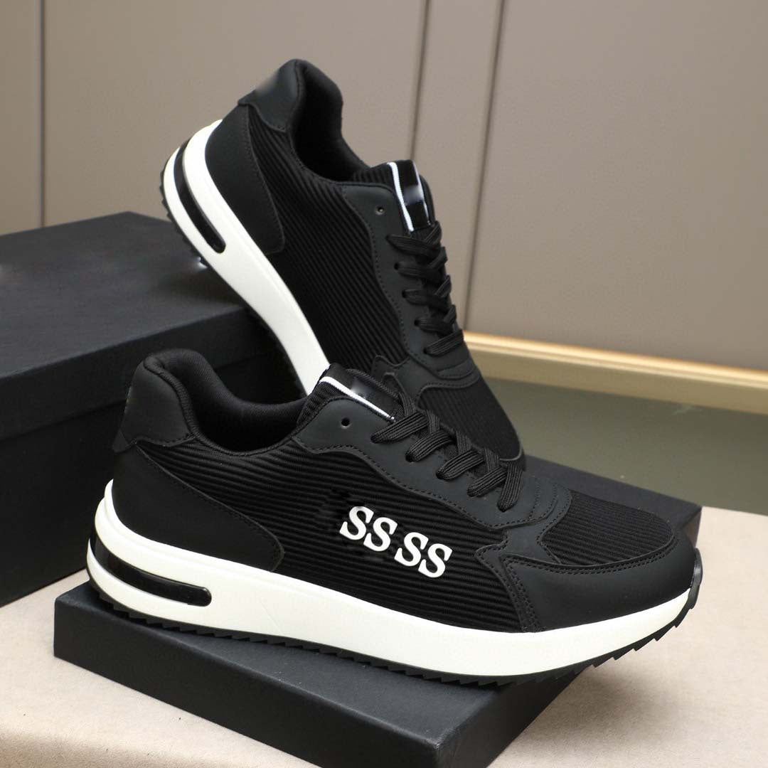 Damen Sportliche Sneakers mit atmungsaktiver Textil-Oberfläche und stoßdämpfender Sohle R&B