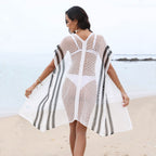 Damen Strickkimono aus luftigem Netzmaterial R&B
