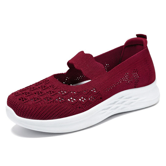 Damen Bequeme und elegante Ballerinaschuhe mit atmungsaktivem Obermaterial R&B