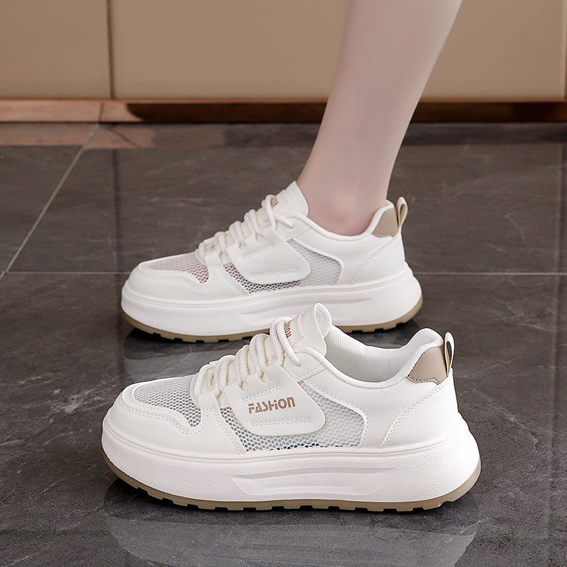 Damen Sportliche Sneakers mit atmungsaktiver Netzstruktur und federleichter Sohle R&B