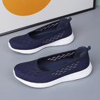 Damen Bequeme und Atmungsaktive Slip-On Sneakers R&B