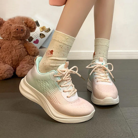Damen Modische und leichte Laufschuhe mit flexibler Dämpfungstechnologie R&B