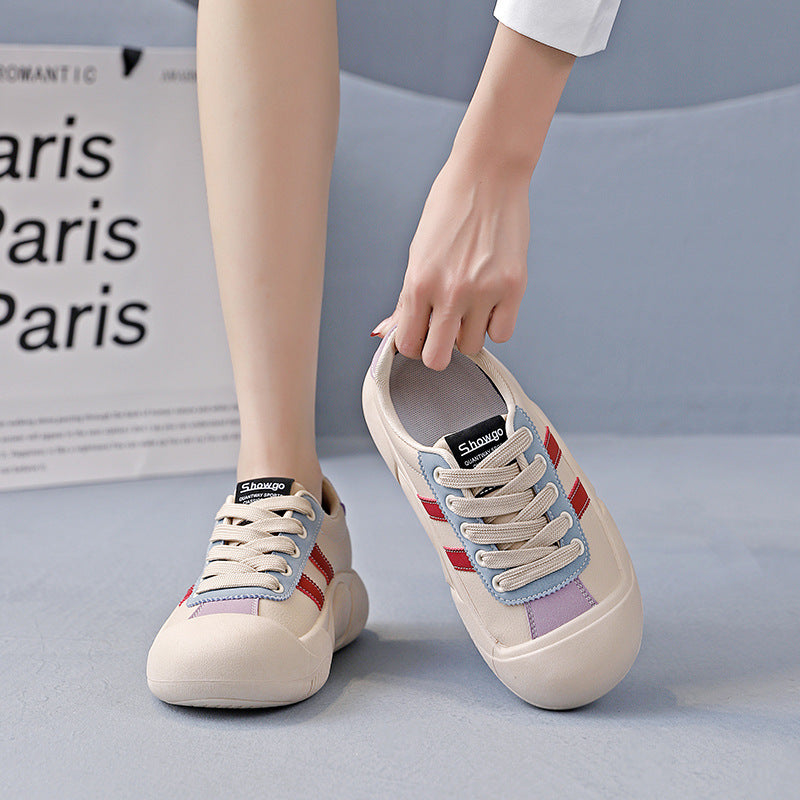 Damen Sneaker mit sportlichem Design und atmungsaktiver Fütterung R&B