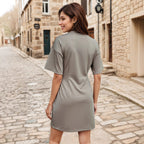 Damen sportliches FreizeitlR&Ben mit innovativem Wickeldetail R&B