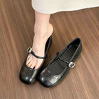Damen Ballerinas mit dekorativem Schnallen-Detail und angenehmem Fußbett R&B