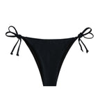 Damen Bikinislip mit verstellbaren Seitenbändern und hohem Beinausschnitt R&B