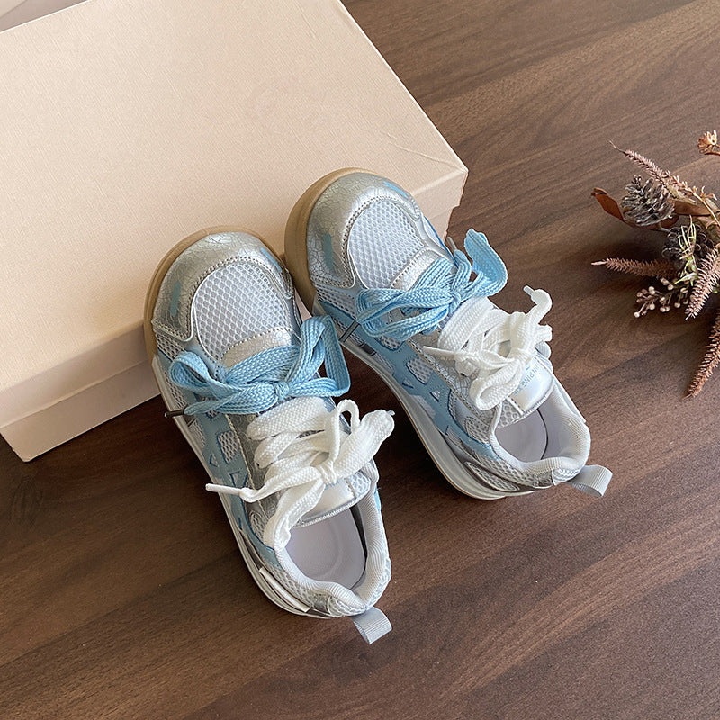 Damen Sportliche Netz-Sneaker mit atmungsaktiver Oberseite