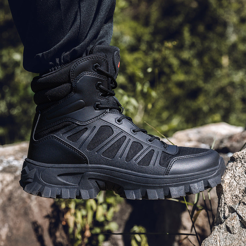 Herren Outdoor-Boots mit strapazierfähigem Obermaterial und rutschfester Sohle R&B
