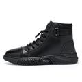 Damen hohe Sneaker Boots mit gepolsterter Innensohle und rutschfester Sohle