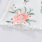 Mädchen Flared Leggings mit floralen Mustern R&B