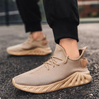 Damen atmungsaktive Sneaker mit elastischem Schnellverschluss R&B