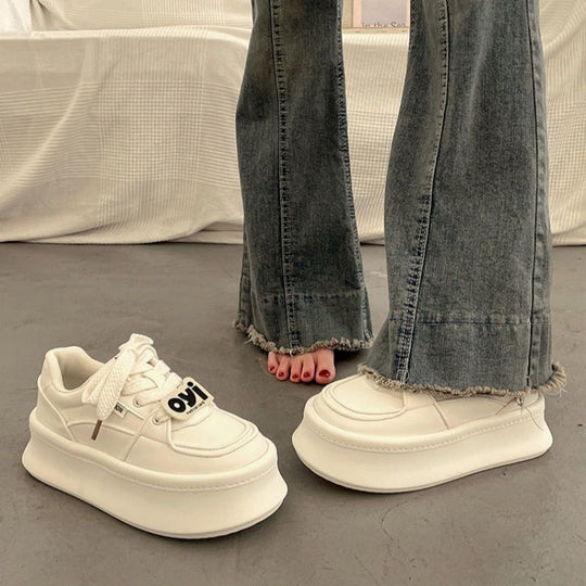Damen Sportliche Sneakers mit modischem Plateau R&B