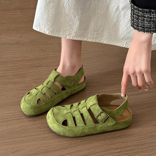 Damen Komfortable Clogs mit elegantem Riemchen und atmungsaktivem Obermaterial R&B