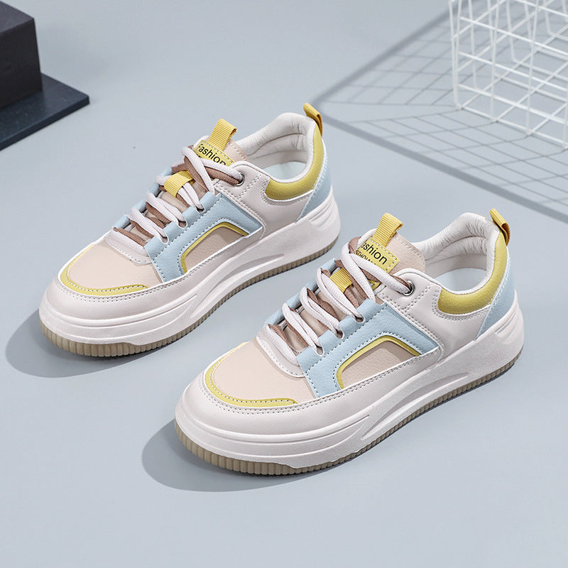 Damen modische Sneakers mit gepolstertem Innenfutter und robustem Sohlenprofil R&B