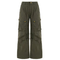 Damen Cargo-Hosen mit weitem Schnitt und mehreren Taschen R&B