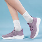 Damen Atmungsaktive Freizeitsneaker mit flexibler Sohle R&B