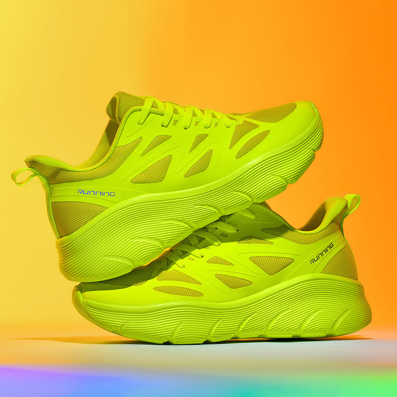 Damen Sportliche Running-Schuhe mit atmungsaktivem Mesh-Obermaterial und dämpfender Sohle