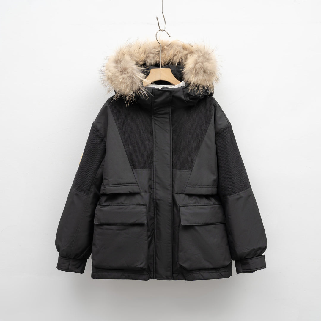 Damen modische Winterjacke R&B