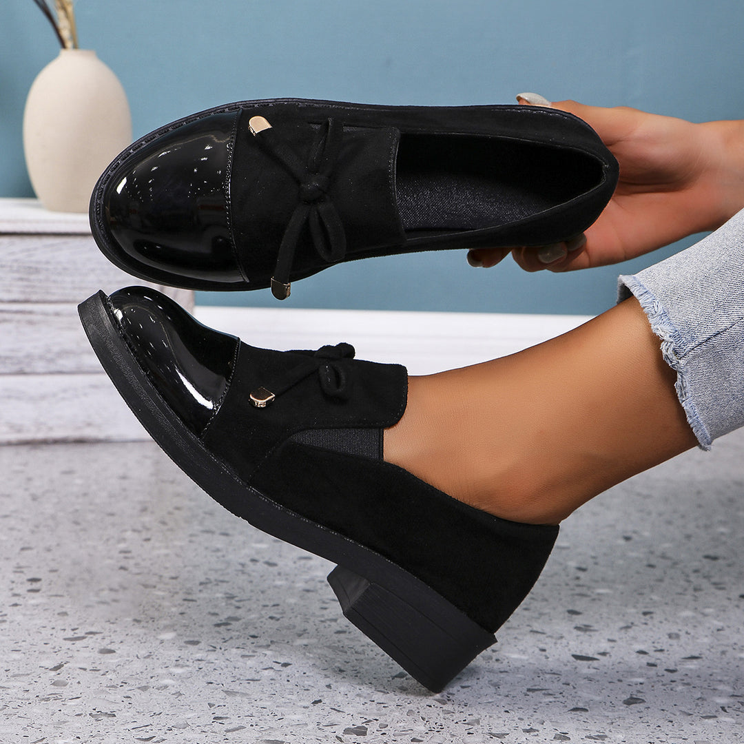 Damen Loafers mit elegantem Knoten-Detail und komfortablem Fußbett R&B
