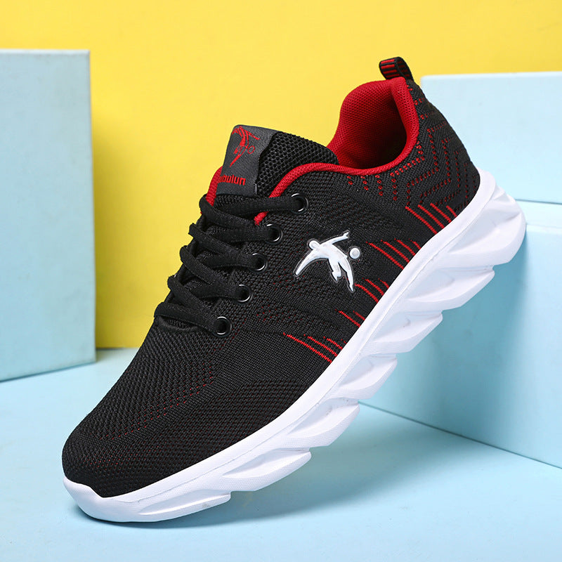 Damen Sportliche Laufschuhe mit atmungsaktiver Mesh-Struktur und federleichtem Dämpfungssystem R&B