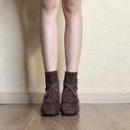 Damen Stiefeletten mit modischem Schnallenakzent und elegantem Schaft