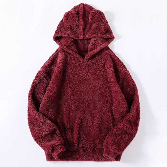 Damen Kuschelhybrid-Hoodie R&B