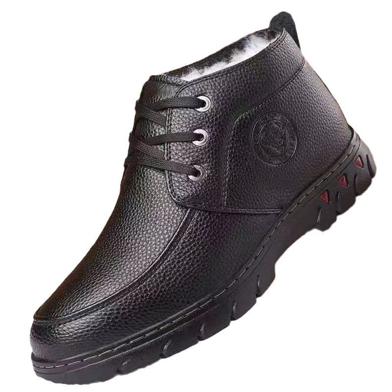 Herren Stiefel mit warmem Innenfutter und rutschfester Sohle R&B