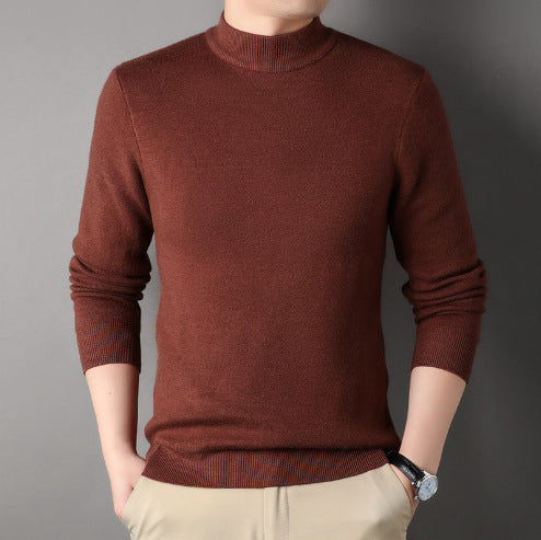 Herren Pullover mit hohem Kragen R&B