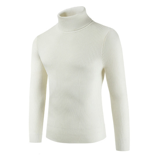 Damen Rollkragenpullover aus gehäkeltem Strick R&B