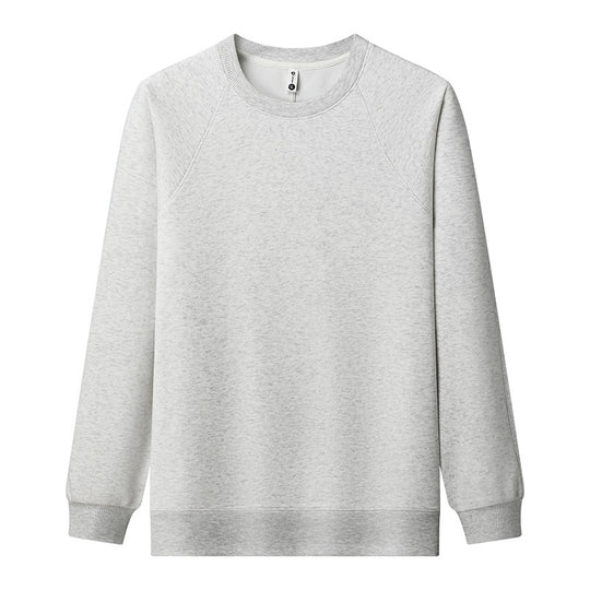 Damen lässiger Sweatshirt mit klassischem Rundhalsausschnitt und modernen Raglanärmeln R&B