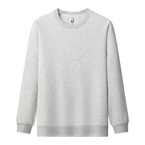 Damen lässiger Sweatshirt mit klassischem Rundhalsausschnitt und modernen Raglanärmeln R&B