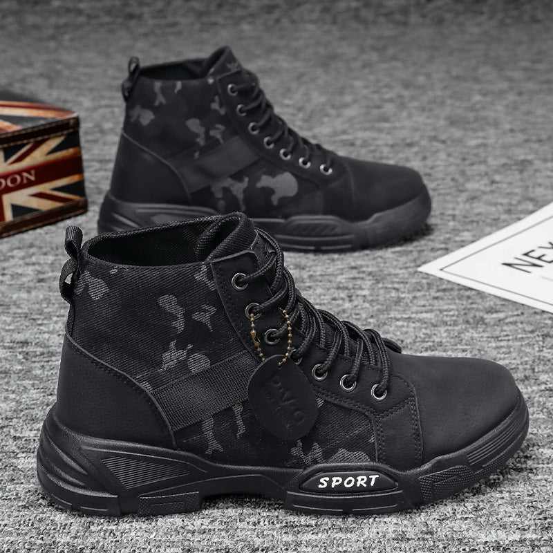 Herren Hochwertige Freizeitstiefel mit robustem Obermaterial R&B