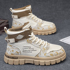 Damen Hochwertige Sneaker mit geometrischem Muster und strapazierfähiger Sohle R&B