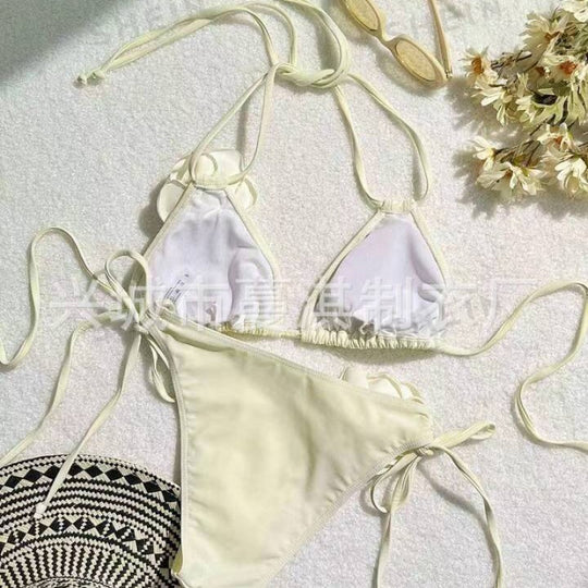 Damen Bikini-Set mit elegantem Blumenmuster R&B