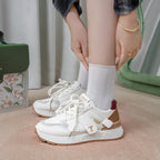 Damen Sportliche Sneakers mit atmungsaktivem Obermaterial und dämpfender Sohle