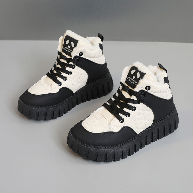 Damen Winterstiefel mit kuscheligem Innenfutter und rutschfester Sohle R&B