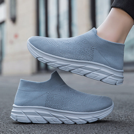 Damen Hochleistungs-Sneaker mit flexiblem Strick-Obermaterial und dämpfender Sohle R&B