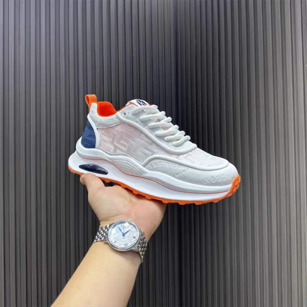 Damen Komfortable Sneakers mit hohem Dämpfungsniveau und atmungsaktiver Struktur