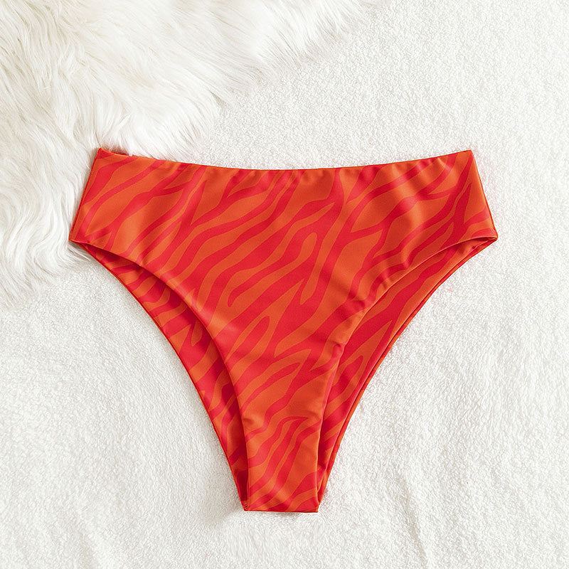 Damen Hochgeschnittene Bikinihose