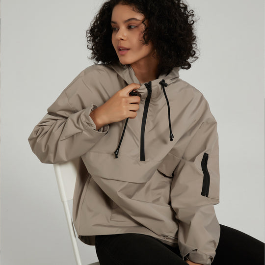 Damen Funktionsjacke mit praktischen Taschen und verstellbarem Bund R&B