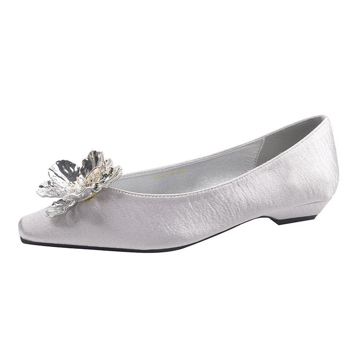 Damen elegante Ballerinas mit strahlenden Dekor-Elementen und komfortabler Innensohle R&B