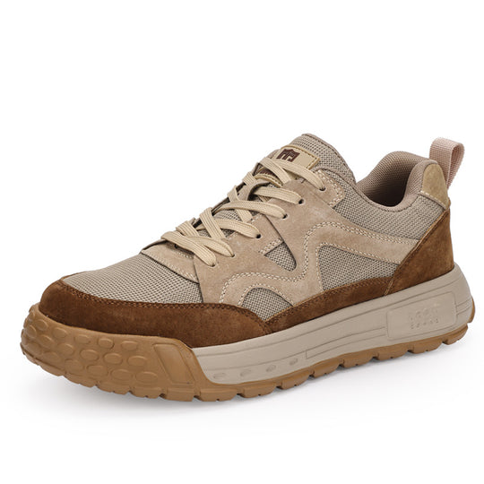 Herren sportliche Sneaker mit atmungsaktivem Obermaterial und stoßdämpfender Sohle R&B