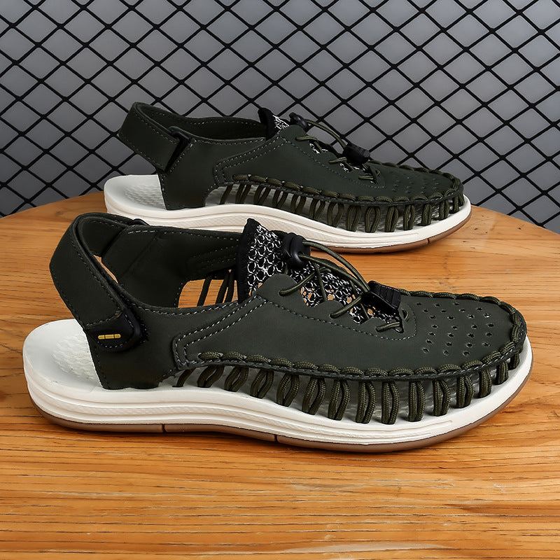 Damen Sportliche Freizeitsandalen mit elastischem Schnellschnürsystem R&B