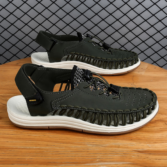 Damen Sportliche Freizeitsandalen mit elastischem Schnellschnürsystem R&B