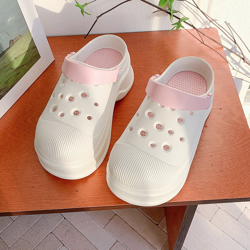 Damen modische Wasserclogs mit rutschfestem Design und verstellbarem Riemen R&B