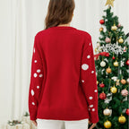 Damen Pullover mit festlichem Reindeer-Design R&B