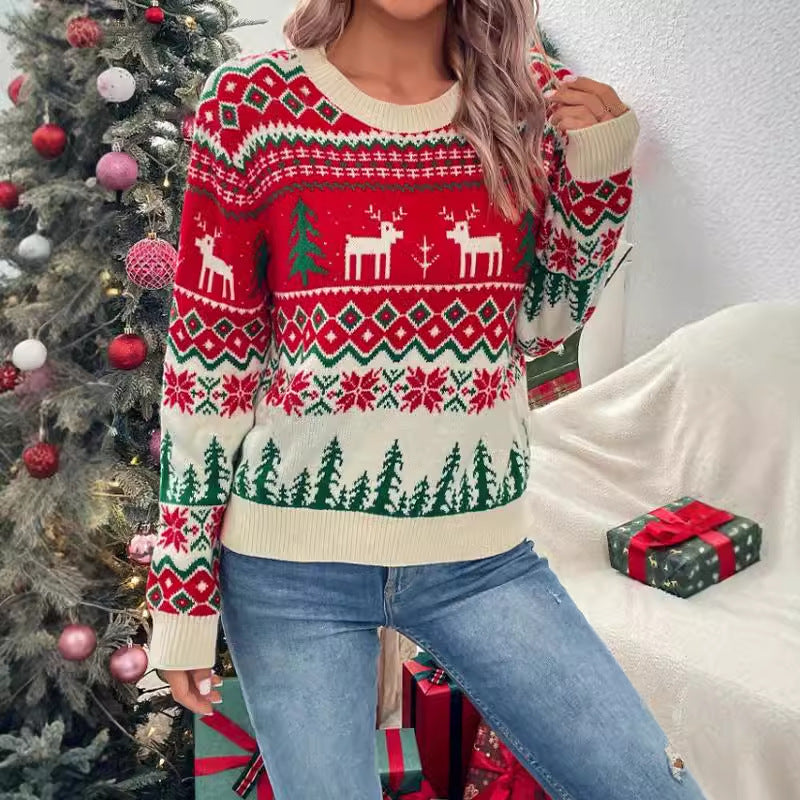 Damen Weihnachts-Pullover R&B