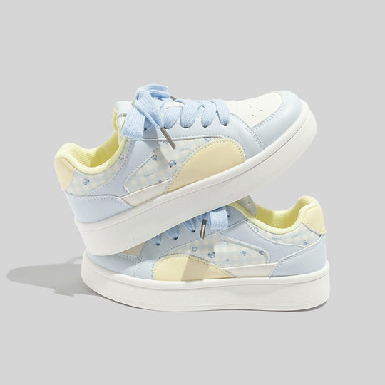 Damen Sneakers mit floralem Allover-Druck und bequemer Sohle R&B